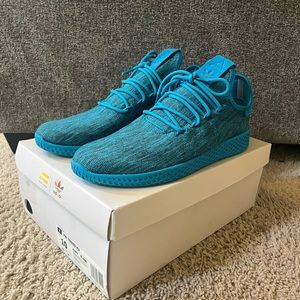 Pharrell Williams Tennis HU Bold Aqua Shoes